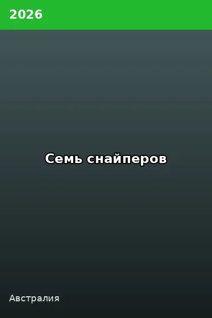 Постер Семь снайперов